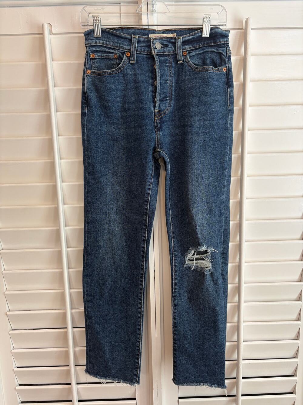 Levi's Wedgie Straight Jeans Size 27